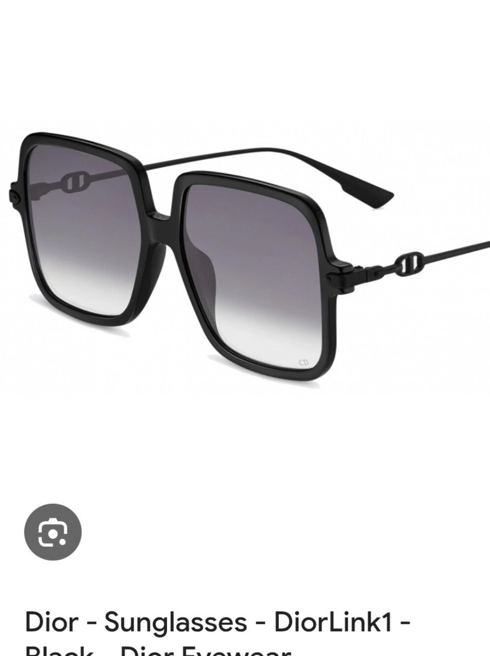 DiorLink 1 Sunglasses Black